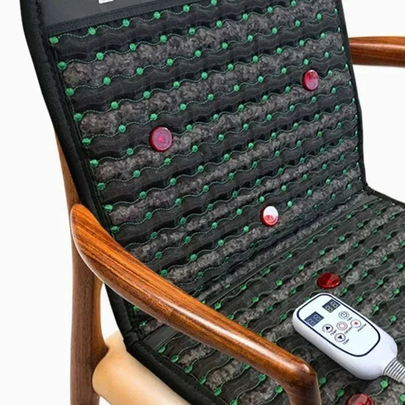 2026 Red lights photon infrared sauna heating mat with pulsed electromagnetic field therapy
