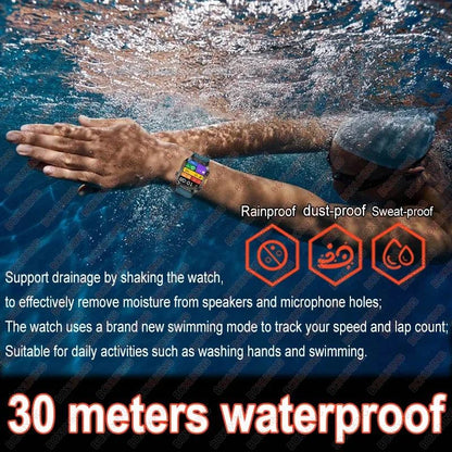 New Military-grade GPS Position Smart Watch Men For XIAOMI 3ATM Waterproof Compass 540mAh Bluetooth Call 100+Sports Smart Watch