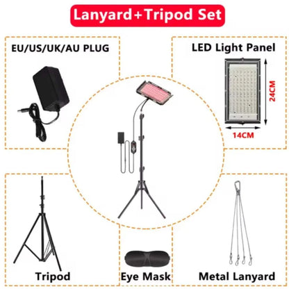 3 in 1 Infrared&amp;Red Light Therapy Lamp with Stand,660&amp;850nm Red Light Therapy for Face, Muscles Pain, Skin, Leg, Joints, Waist