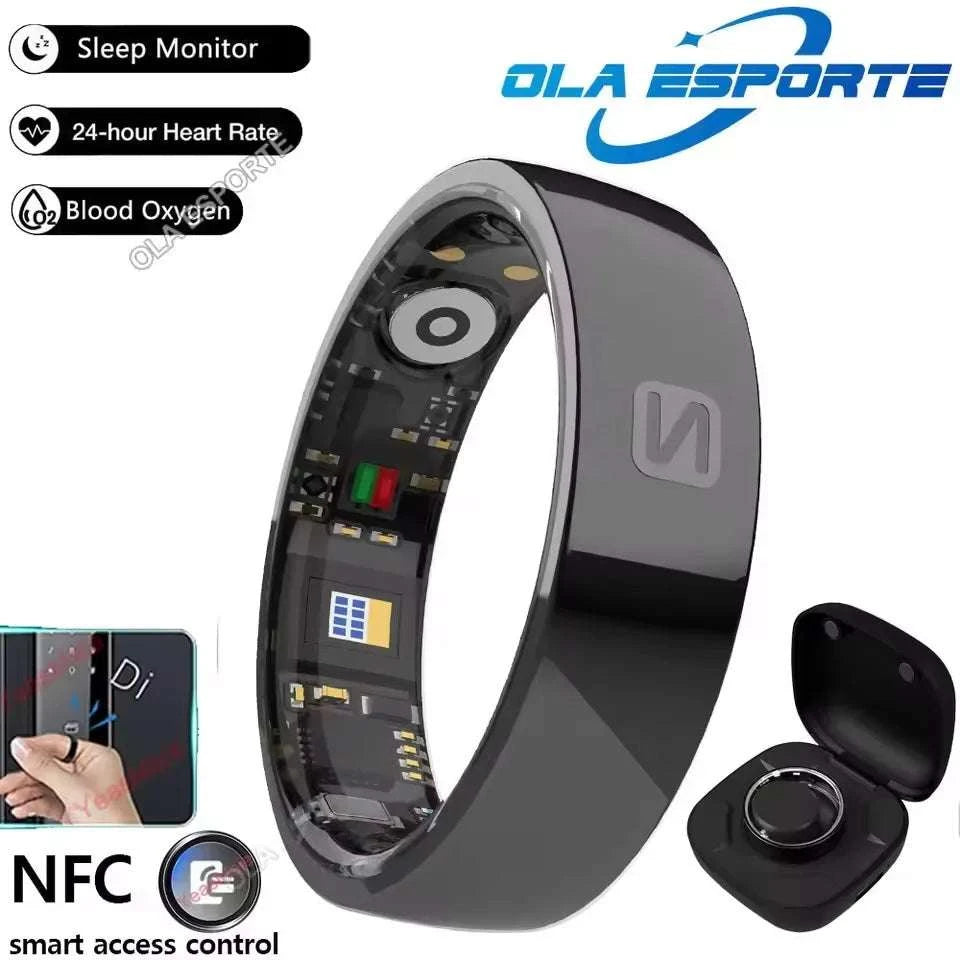 NFC Sport Smart Ring Waterproof Health Monitor Ceramic SmartRing Sleep Monitor Smart Control Photo AI FamilyRing for Ring