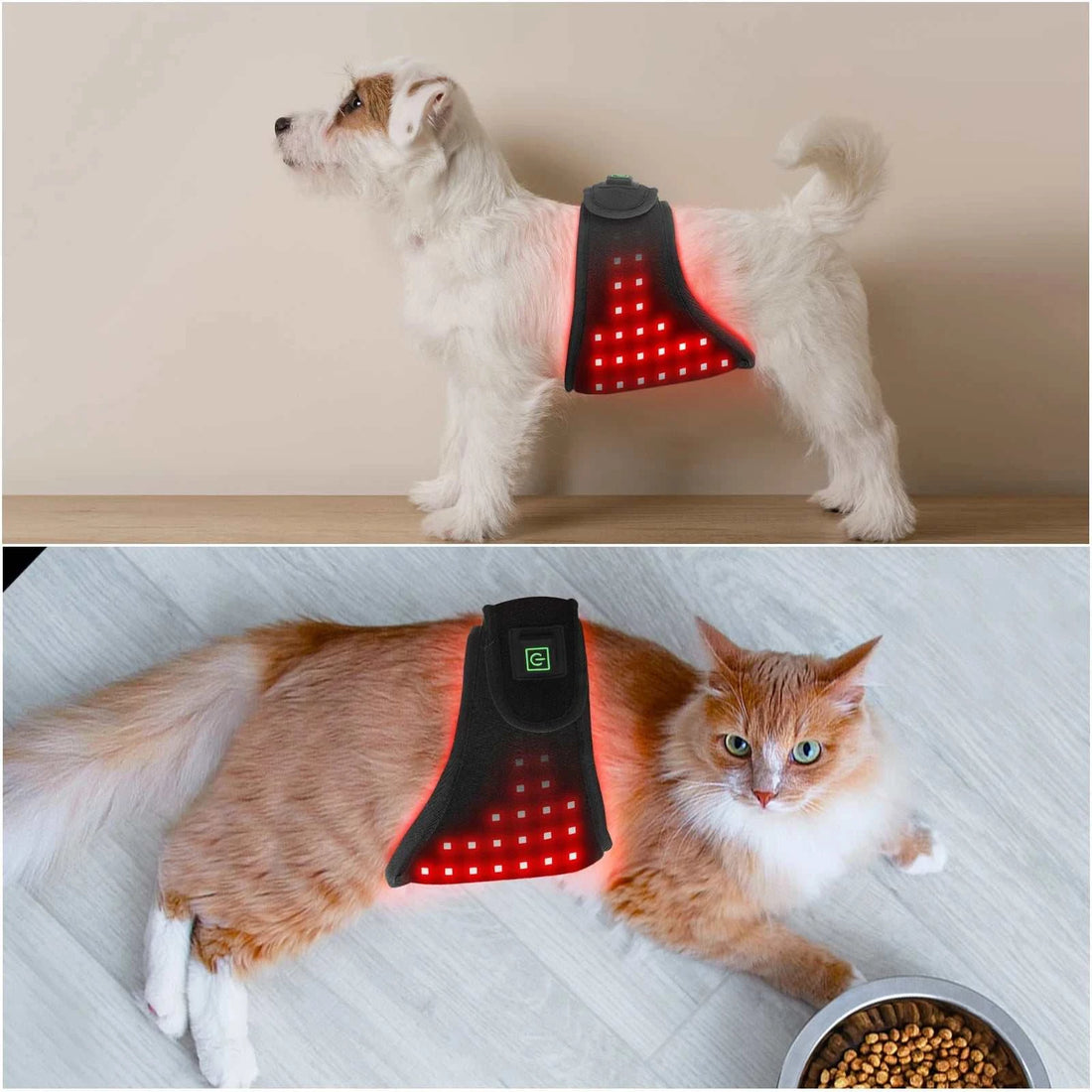 Pet Products Red Light Therapy Wrap 660nm 850nm Pain Relief Infrared Therapy Mat Animal Healthcare