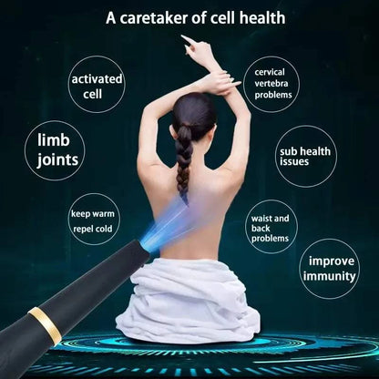 1500W High Power Terahertz Device Portable Electric Heating Therapy Iteracare Pain Relief Terahertz Wand Physiotherapy Machine
