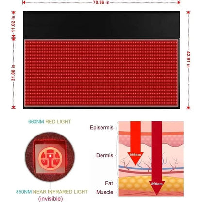 New 2026 red light therapy pad LED full body sauna blanket therapy pad