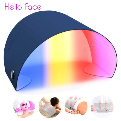 Hello Face L6 Mask 630nm 850nm 510K LED Light Therapy Mask PDT Red Light Near-infrared Light Facial Device Spa Skin Care
