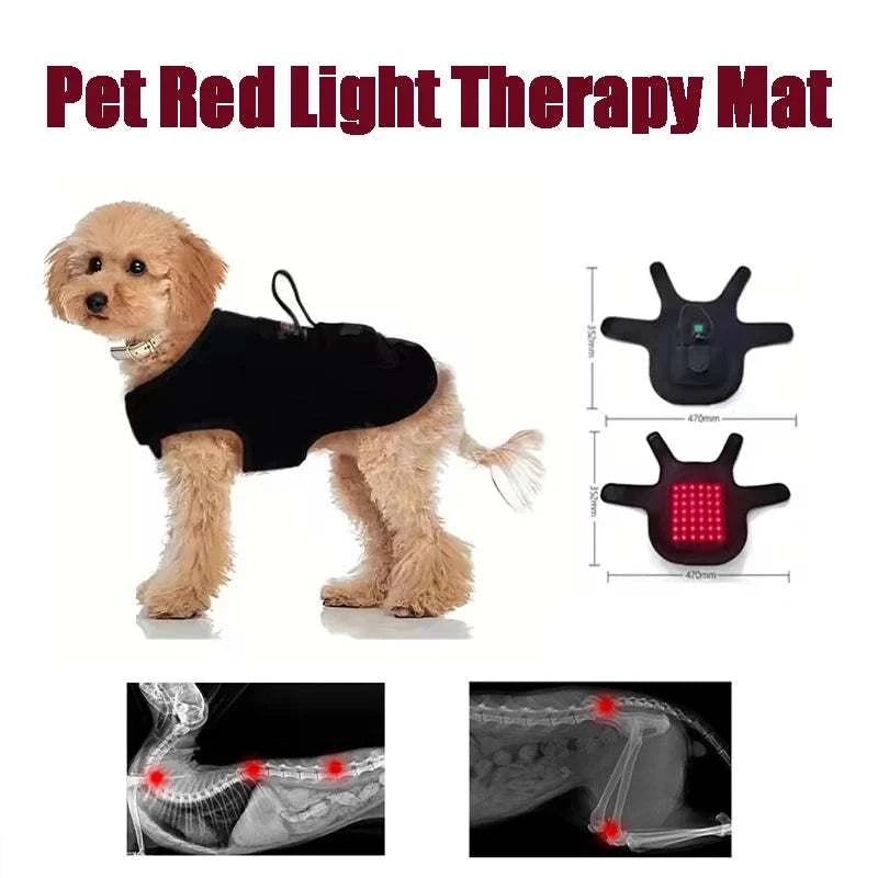 New 2026 Trend Infrared Light Therapy Red Light Cats and Dog Device Red Light Therapy Belt  Infrared Therapy Wrap