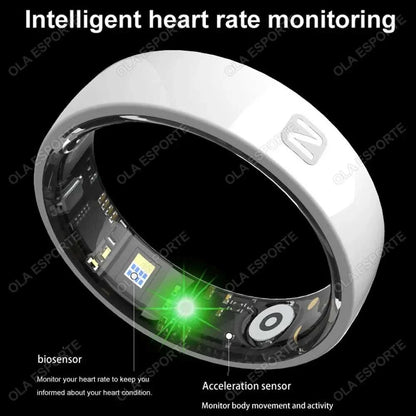 NFC Sport Smart Ring Waterproof Health Monitor Ceramic SmartRing Sleep Monitor Smart Control Photo AI FamilyRing for Ring