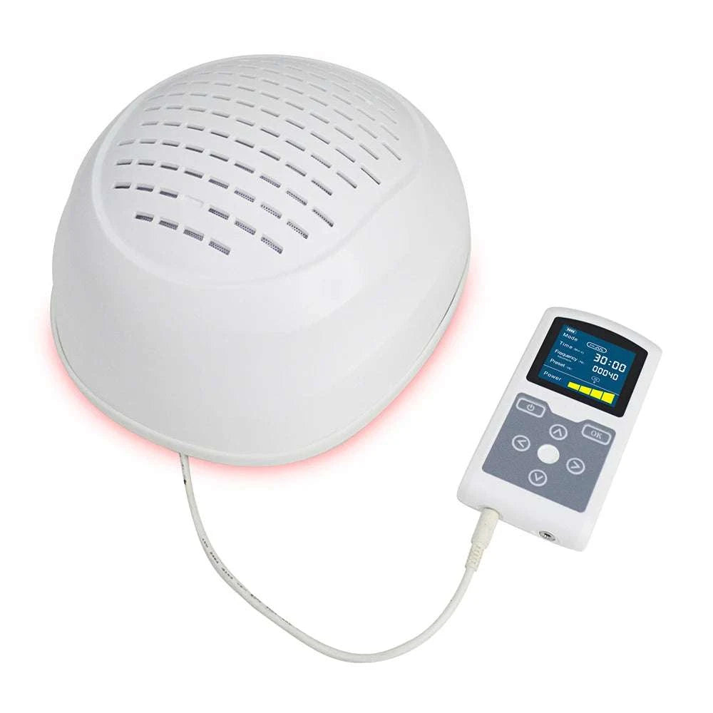 ZJZK Transcranial Magnetic Stimulation Machine Depression Helmet 810nm Red Light Therapy For Brain Stimulation Depression
