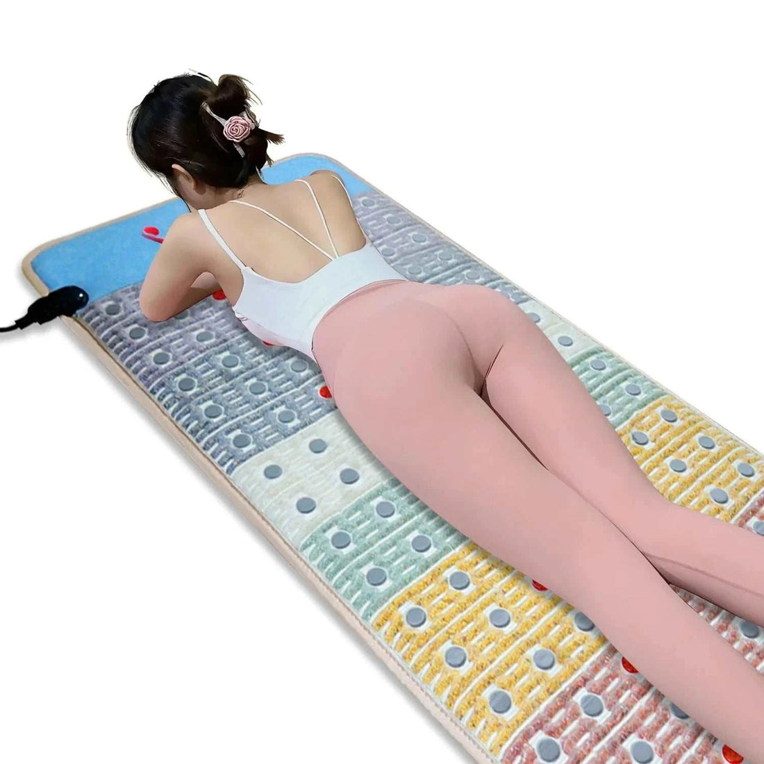 New Model 2026 Natural Crystal Mat Red Light Therapy Photon Mat Negative Oxygen Far Infrared  Yoga Mat