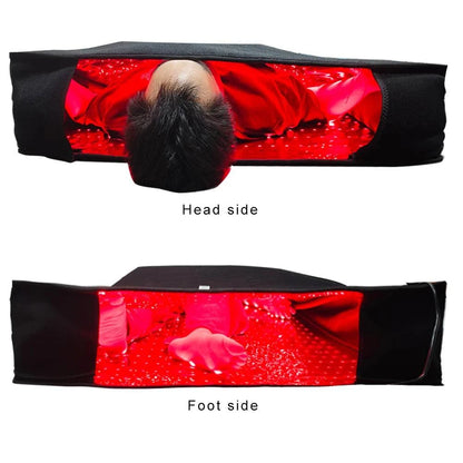 90x180x30cm Full Body Red Light Therapy Mattress for Home Red Light Infrared Light Sleeping Bag