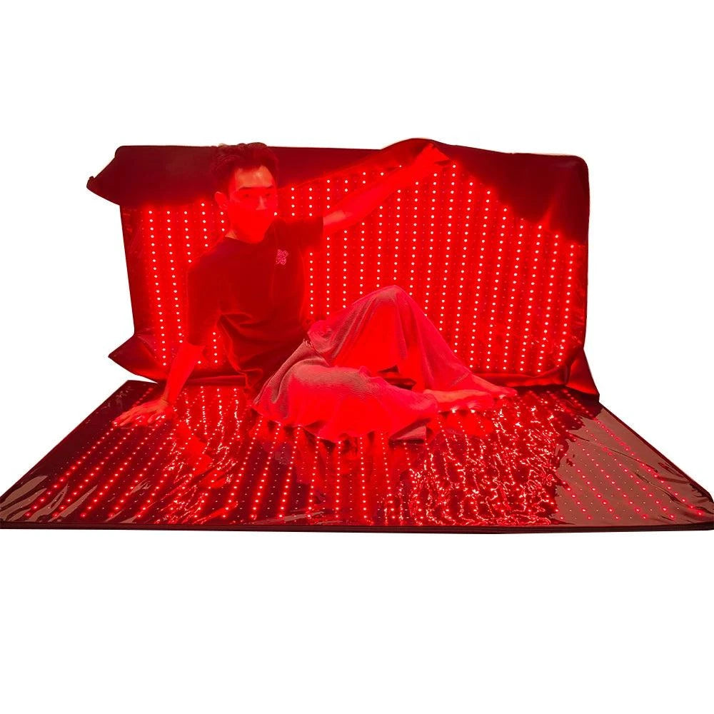 90x180x30cm Full Body Red Light Therapy Mattress for Home Red Light Infrared Light Sleeping Bag