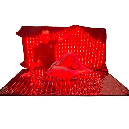 90x180x30cm Full Body Red Light Therapy Mattress for Home Red Light Infrared Light Sleeping Bag