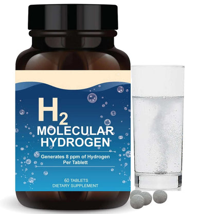 Active H2 Molecular Hydrogen Water Tablets Alkaline ORP Healthy Drinking Supports Healthy Aging, Cellular Energy &amp; Brain Health