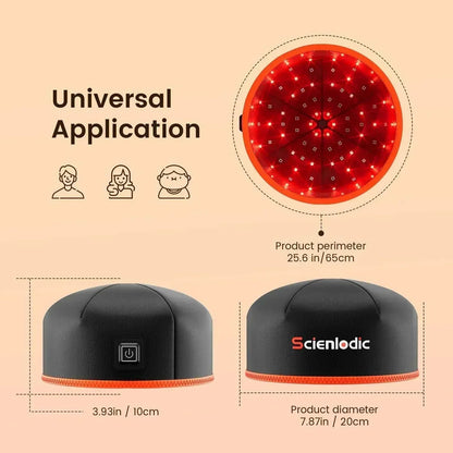 Red Light Therapy Hair Growth Cap for Hair Loss Treatment