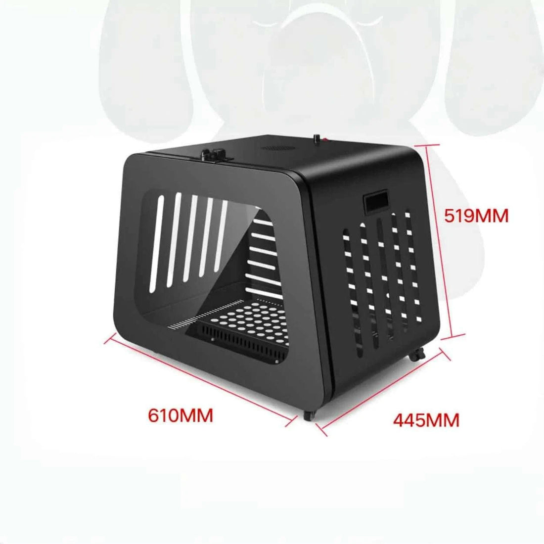 AZURE Infrared Dog Cat American Shorthair Pet Crate Red Light Therapy Carrier Kennel Metal Health  Bed House