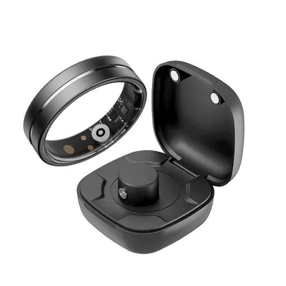 Health Monitor Smart Rings Sleep Sports Fitness Multiple Function Modes Tracking Heart Rate Blood Oxygen Ring 5ATM Waterproof