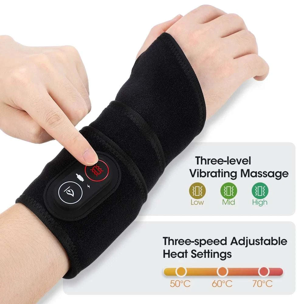 Red Light Therapy Wristband Infrared Massage Belt Ankle Massager Wrist Wraps Support Brace Relieve Tenosynovitis Muscle Strain