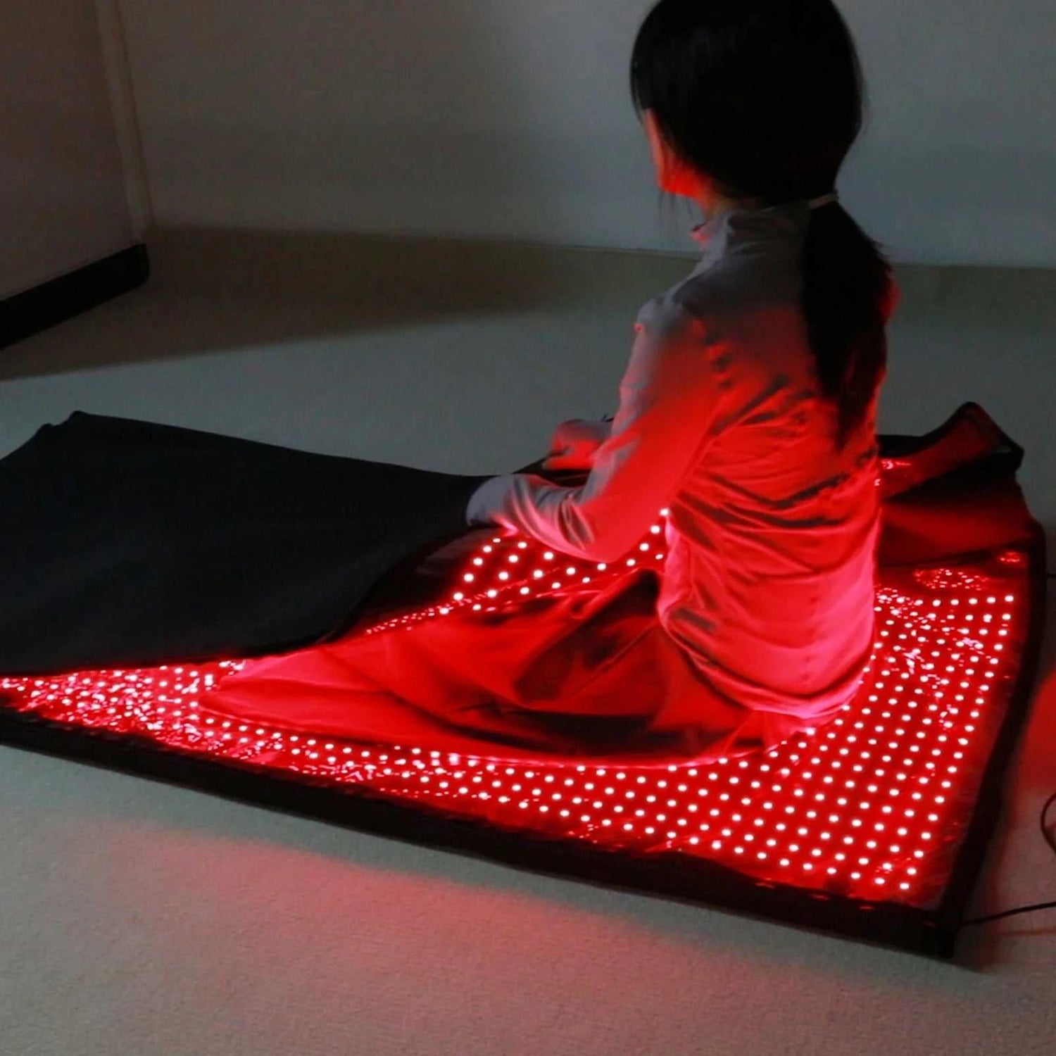 2025 Custom Full Body 660nm 850nm Red Light Therapy Infrared LED Pulsed Frequency Sleeping Bag US Plug Type Standing Type