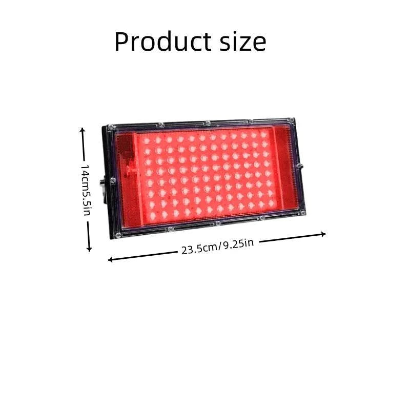 96 LEDs Red Light Therapy Panel Lamp for Facial Anti Aging Skin Care Beauty 660nm Infrared Light Skin Care Device Beauty Health