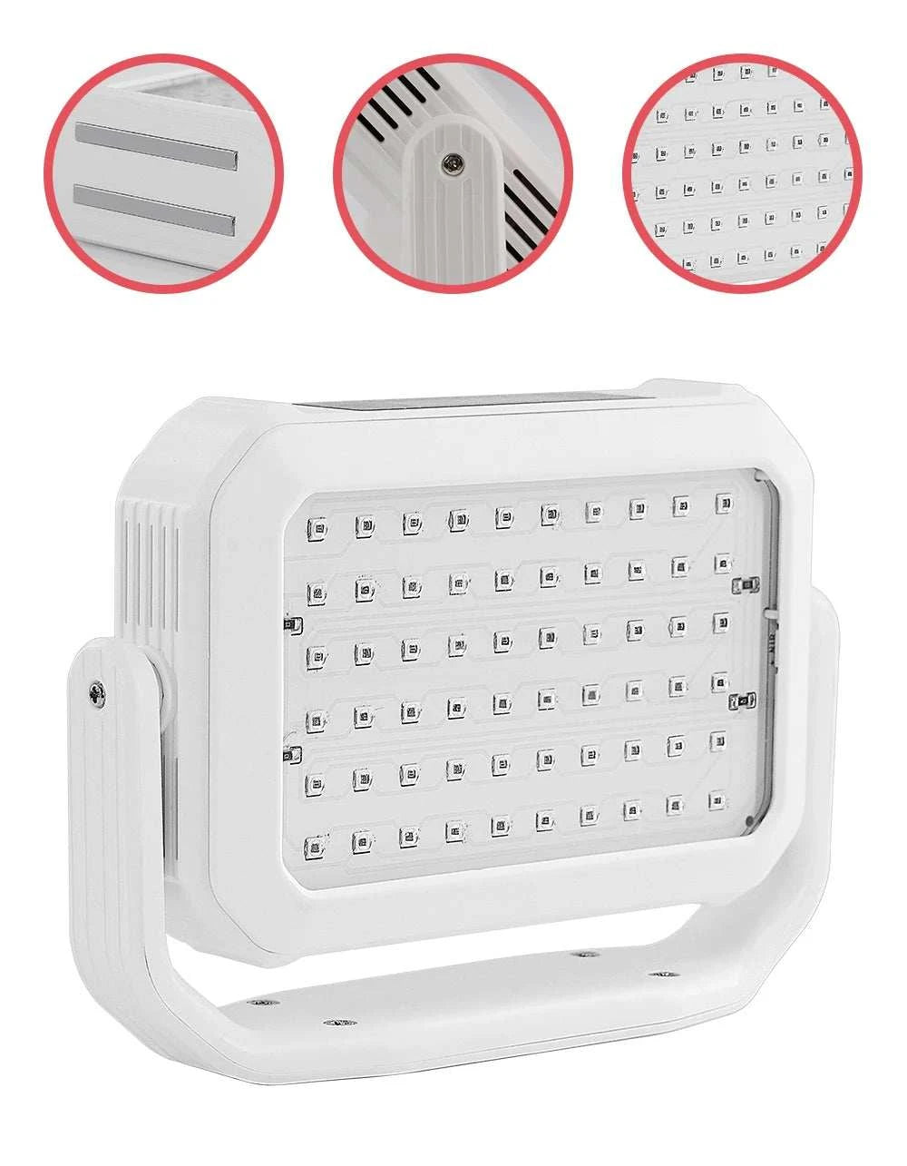 2026 Trending New Handheld 660nm 850nm Red Light Therapy  Portable Light Therapy