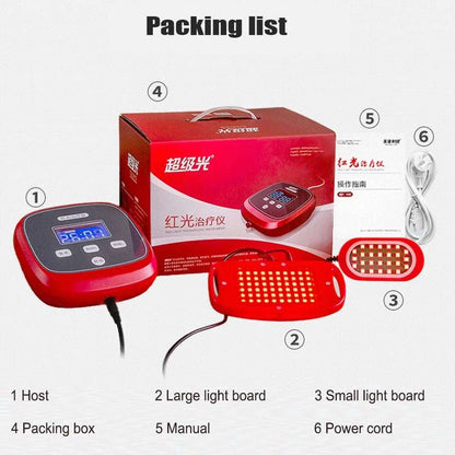 Prostate Red Light Therapy Device Irradiate Probe Dysuria Nocturia Frequently Dredge Meridians Wound Healing Treatment