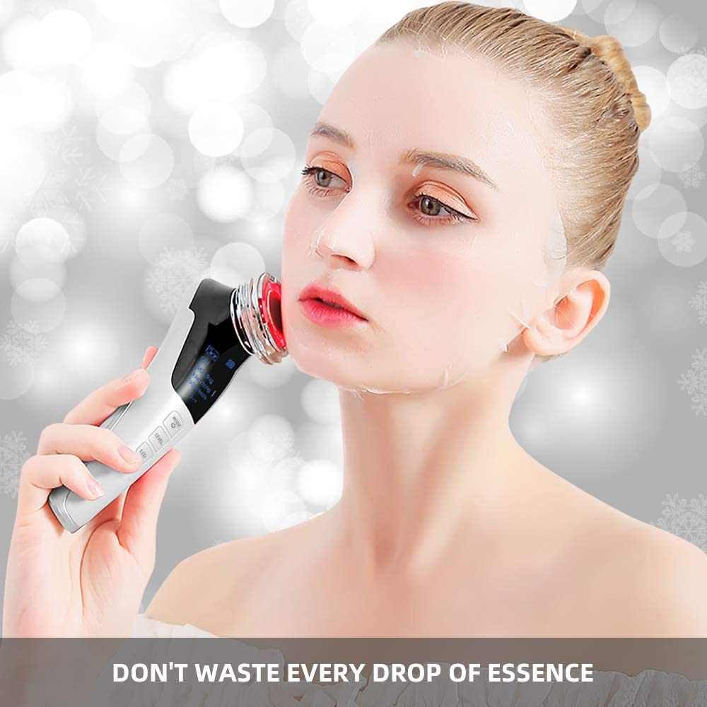 Facial Massager Ultrasonic Vibration Wrinkle Remover יצרנית קרמים