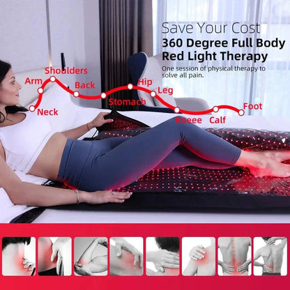 2026 Redfy Infrared Led Light Photon Therapy Blanket Pain Relief For Home Use