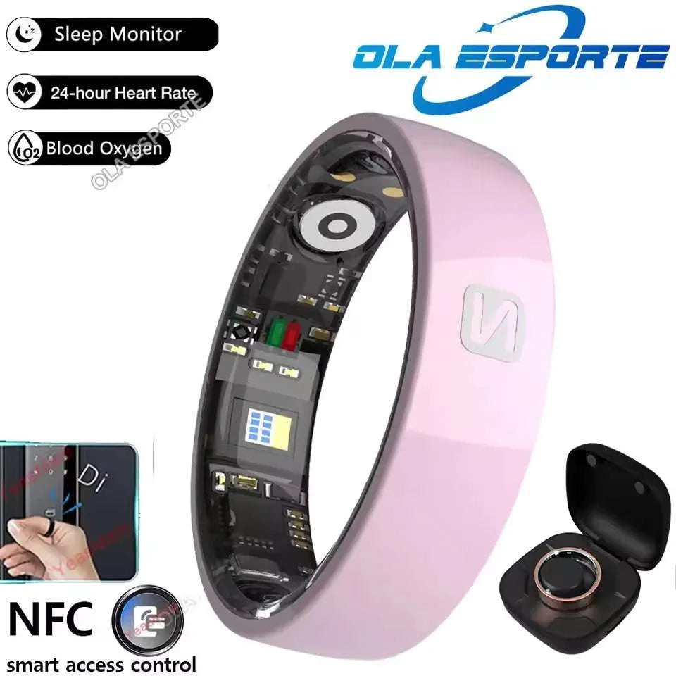 NFC Sport Smart Ring Waterproof Health Monitor Ceramic SmartRing Sleep Monitor Smart Control Photo AI FamilyRing for Ring
