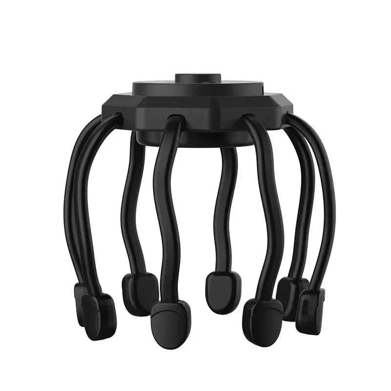 2026 Electric Head Massager Octopus Massager 20 Contracts 5 Modes Scalp Massager 2 Extra Long Contract Red Light Therapy Device