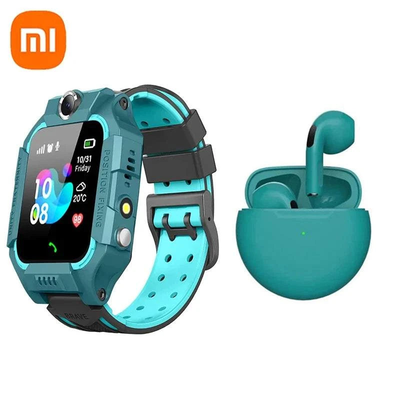 Xiaomi Kids Smart Watch 4G Sim Card Call Camera GPS Location SOS Antil-lost IP67 Waterproof Smart Watch For Ios Android Kid Gift