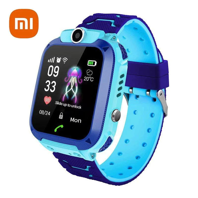Xiaomi Kids Smart Watch 4G Sim Card Call Camera GPS Location SOS Antil-lost IP67 Waterproof Smart Watch For Ios Android Kid Gift