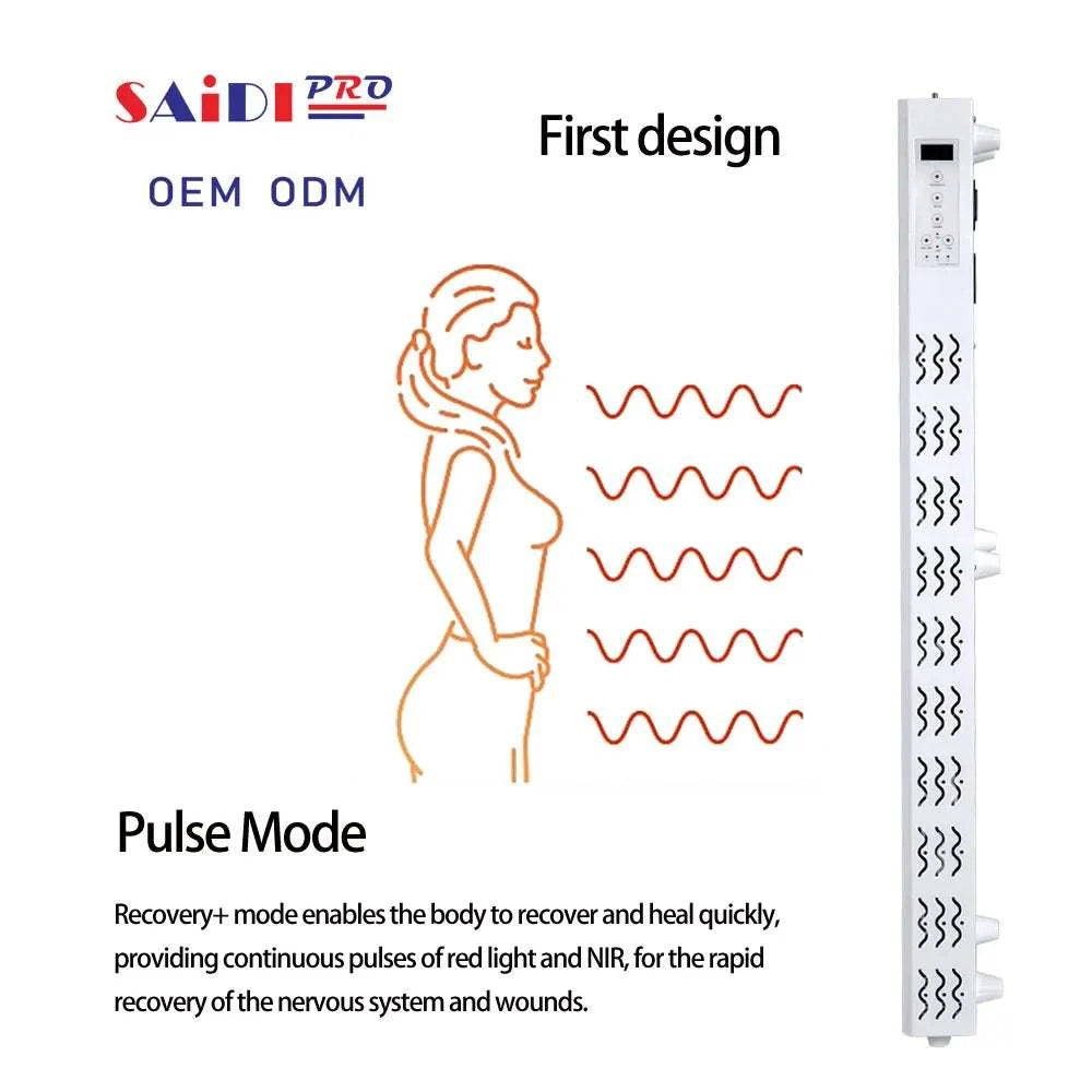 2026 Best Large Machine 1500W Remote Control Medical Grade Photodynamic Pulse RED NIR Led Light Therapy Full Body Bone Pain Relief