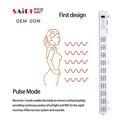 2026 Best Large Machine 1500W Remote Control Medical Grade Photodynamic Pulse RED NIR Led Light Therapy Full Body Bone Pain Relief