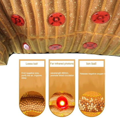 PEMF Magnetic Massage Waist Belt Red Light Therapy Back Abdominal Belt Body Shaping Relieves Back Pain Warm Stomach Dysmenorrhea