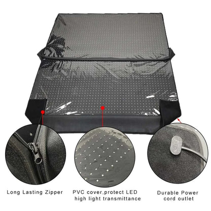 90x180x30cm Full Body Red Light Therapy Mattress for Home Red Light Infrared Light Sleeping Bag