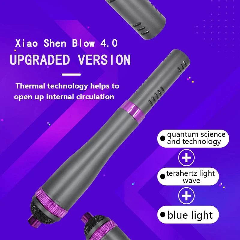 New TeraHertz Frequency Therapy Device Blower Wand for Stem Cells THZ Hyperthermia Small God Blowing Hot ITERACARE PHYSIOTHERAPY