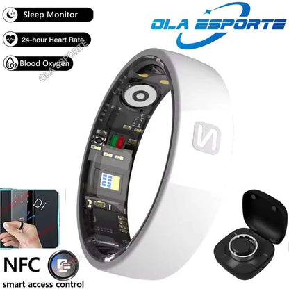 NFC Sport Smart Ring Waterproof Health Monitor Ceramic SmartRing Sleep Monitor Smart Control Photo AI FamilyRing for Ring