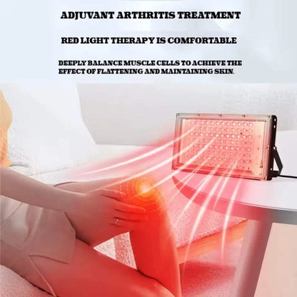 96 LEDs Red Light Therapy Panel Lamp for Facial Anti Aging Skin Care Beauty 660nm Infrared Light Skin Care Device Beauty Health